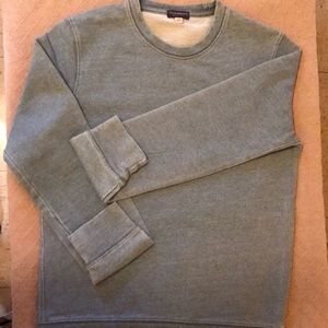 Club Monaco Indigo (Denim) crewneck sweater